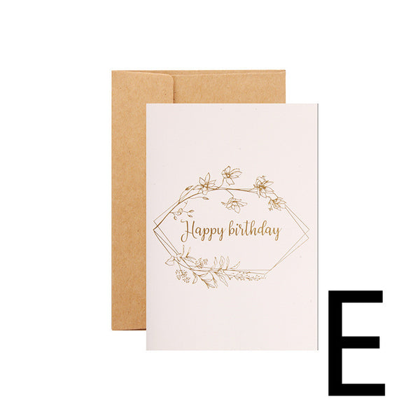 Vows Cassette Envelope Mori Series Bronzing Garland