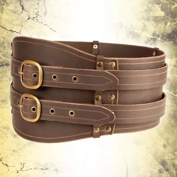 Wish Halloween Christmas Medieval Knight Belt Retro Wide Belt Fashion Belt Props Accessories