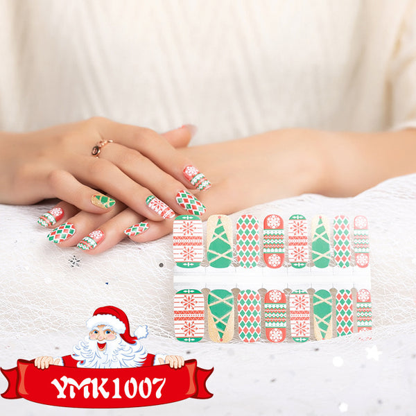 Nail Stickers Snowflake Nail Decals Christmas Nail Stickers