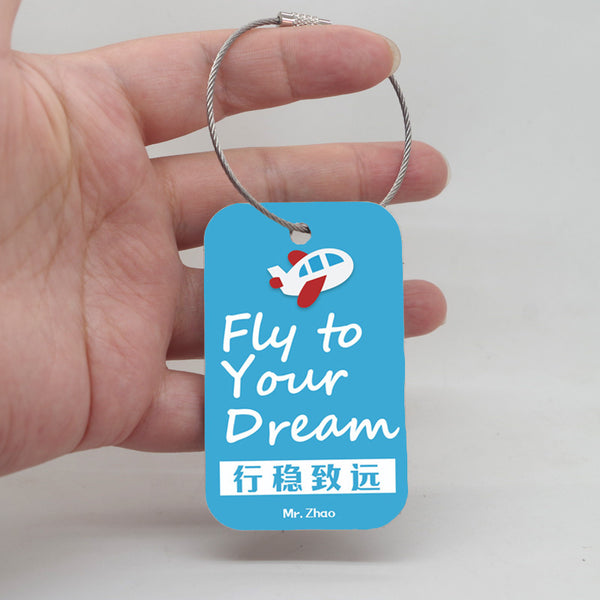 Customized Anti Loss Hang Tags For Luggage Tags