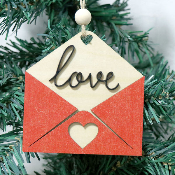 Cute Envelope Letter Love Pendant Commemorative Valentine's Day Decorations