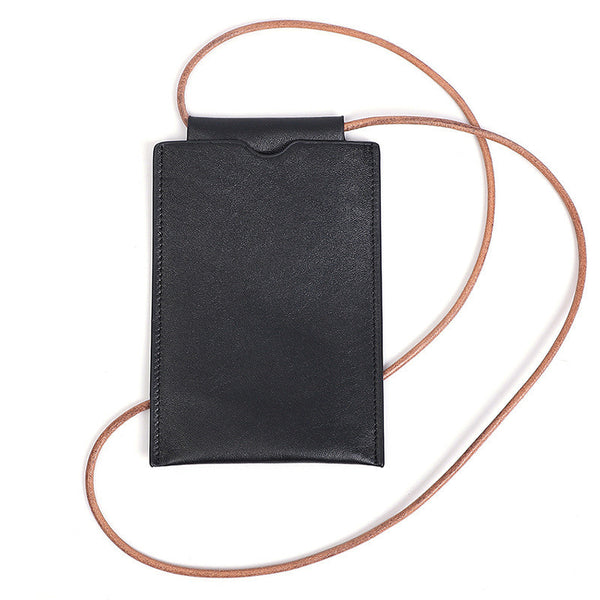 Leather mobile phone bag