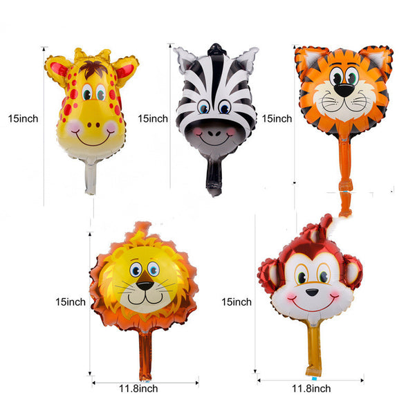 Animal birthday party decoration set balloon hinge set