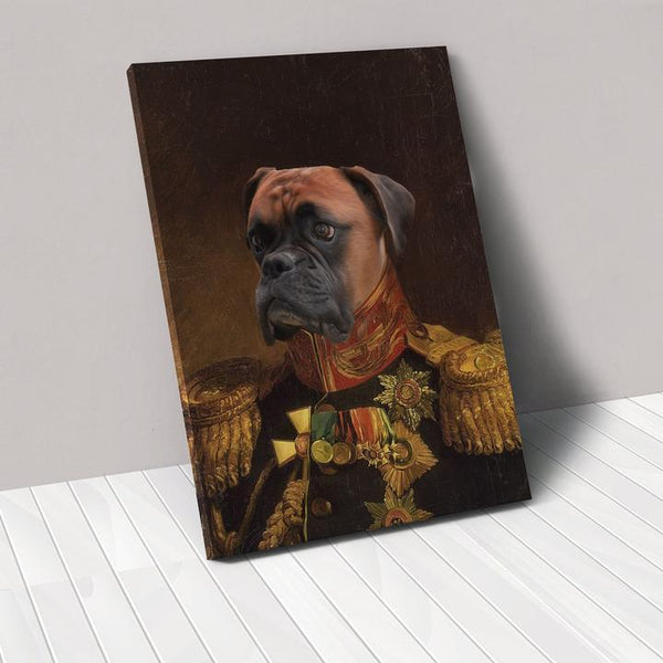 Personalized Pet Canvas Portrait Image