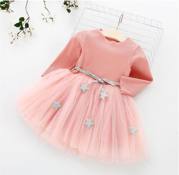 Girls Star Princess Dress