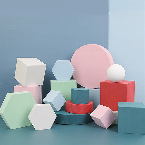 Geometric Cube Photo Props Ins Shooting Decoration