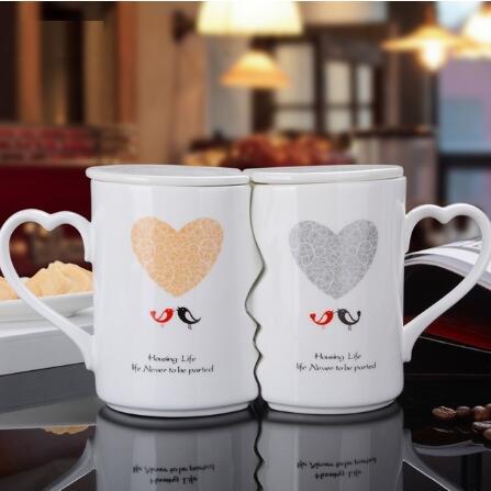 Couple of lovers cups mug personality cup ceramic cup