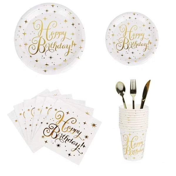 Paper Cup Paper Plate Napkin Knife Fork Spoon