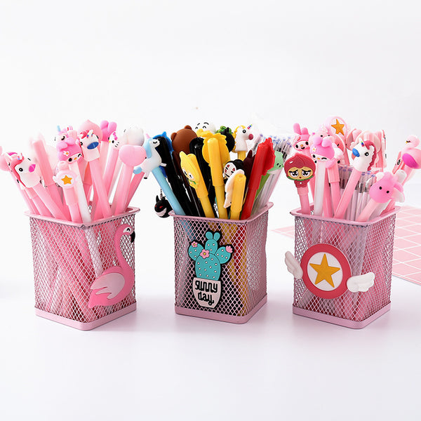 Korean  Girl Heart Stationery Gift Bag Set Creative Boys And Girls Cartoon Gel Pen Prize