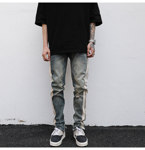 Distressed Retro Denim