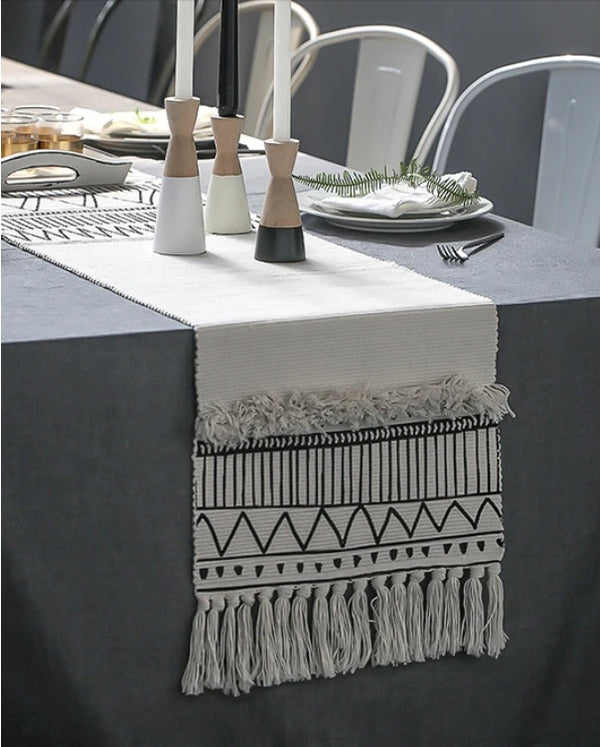 Geometric tablecloth