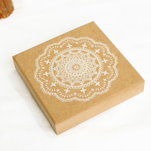 Romantic lace stamp seal