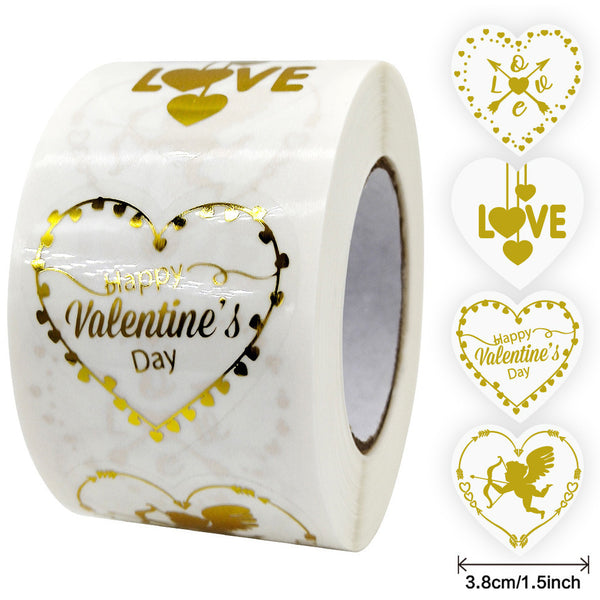 Valentines Gift Envelope Decoration Label Seal