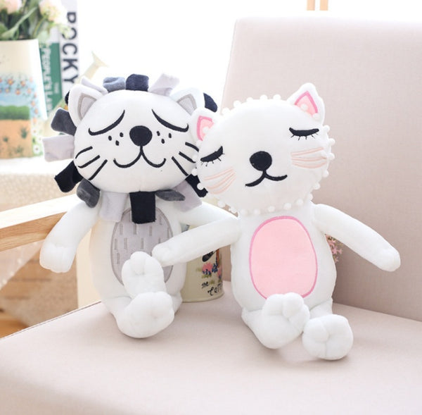 Kawaii Cat Lion Plush Toy Soft Stuffed Animal Doll Toys For Children Baby Room Decorative Pillow Cushion Gift