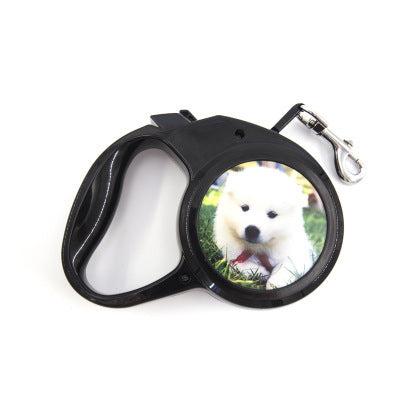 Personalized CustomAutomatic Retractable Dog Leash Puppy Walking Leader Small Dogs Universal Remote Control With Super Flat Belt Pet Rope