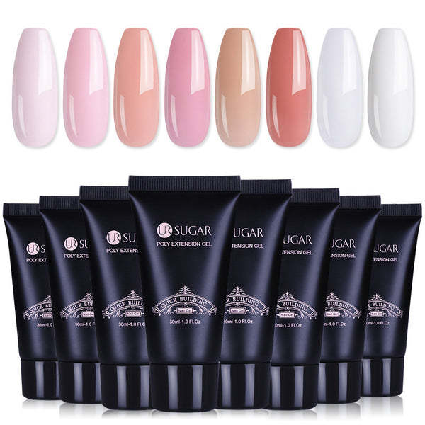 Fashion Multicolor Nail Extension Gel  Set