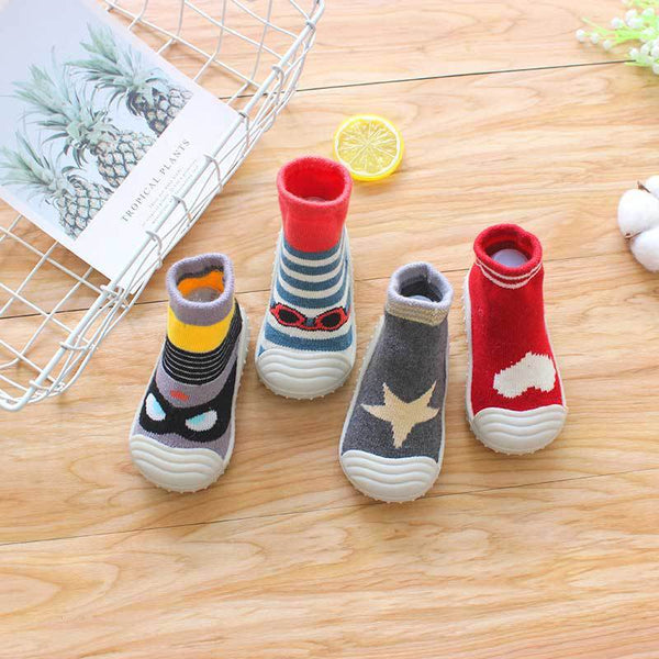 Children's Floor Socks Baby Toddler Socks Baby Footwear Thickened Non-Slip Soft Sole