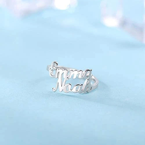 Adjustable Size Range Personalized Ring Ultimate Gift