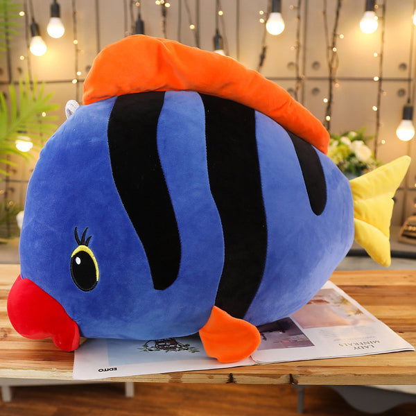 Creative Soft Tropical Fish Pillow Plush Toy