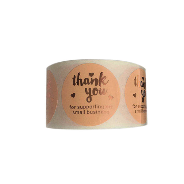 Self-Adhesive Hot Stamping Thank You Sticker Thank You Sticker