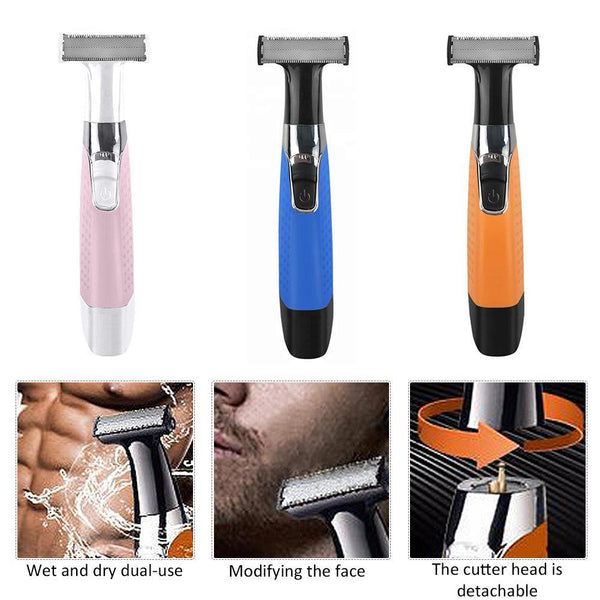 Electric Man Shaver Razor Facial Haircut Machine CLipper Body Trimmer Bald Head Shaving Face Beard Remover