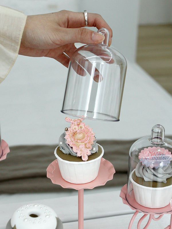 Wedding Dessert Table Pink Cake Stand