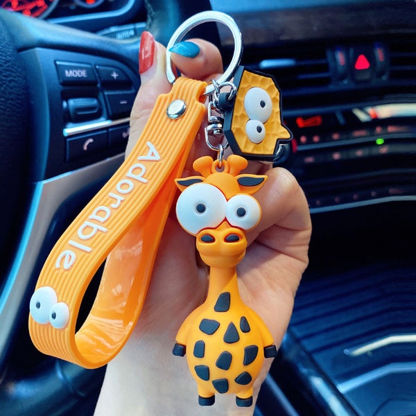 Creative Eye Catching Fashion Animal Keychain