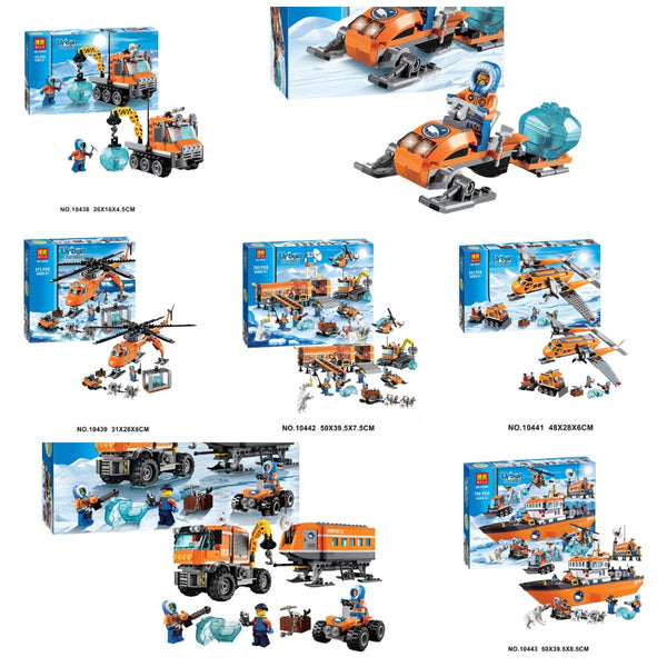 Polar Expedition Series Assembled Building Block Toys