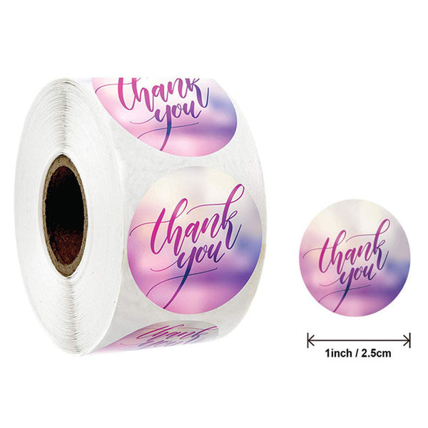 THANK YOU Handicraft Gift Decoration Sealing Sticker Label