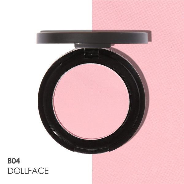 Blush Plate Genuine Nude Makeup Brighten The Complexion High-Gloss Powder Cake Skin-Friendly Cheap Rouge Female