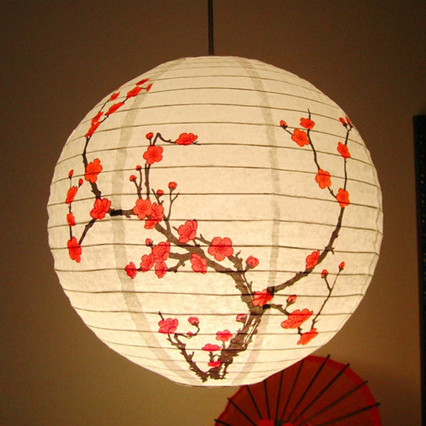 Round Lamp For Chinese Paper Lantern Lampshade Chinese Style Oriental Lighting