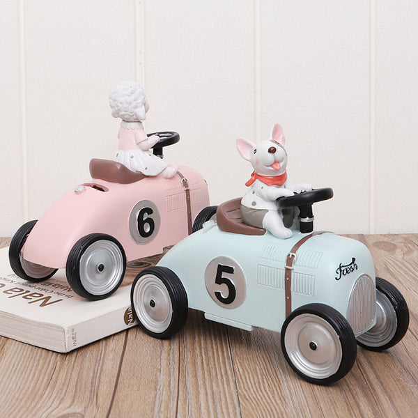 Creative Car Piggy Bank Vintage Car Party Decorations