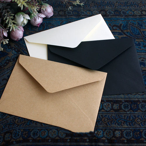 Blank Kraft Paper With Triangle Mouth Of Envelope