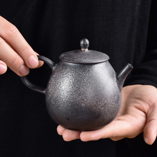 Ceramic retro teapot