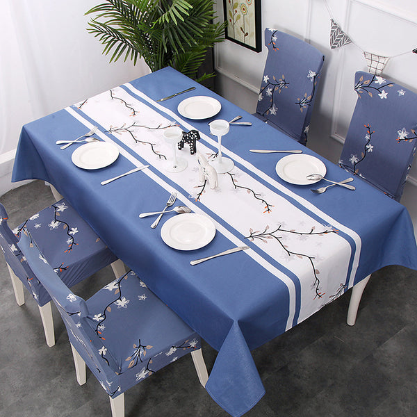 European Style Small  Cotton And Linen Tablecloth