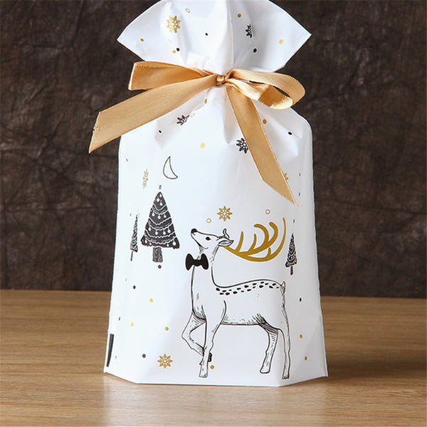 Christmas gift bag drawstring bag