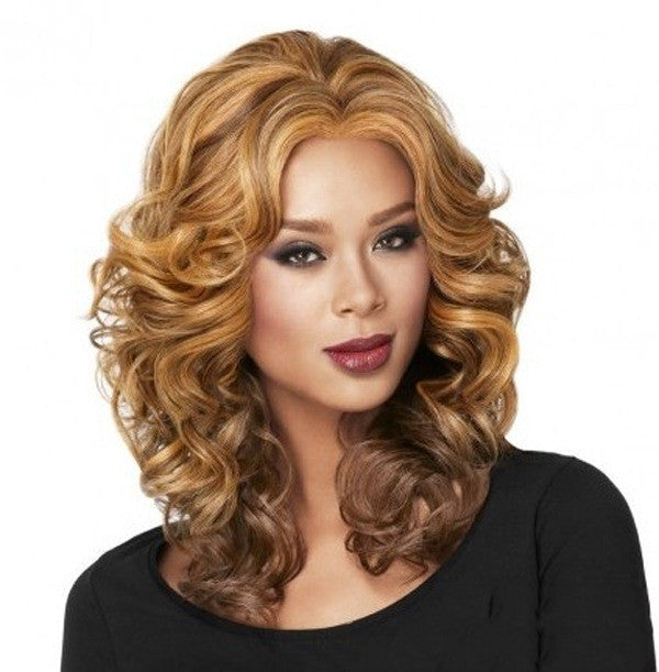 Medium long curly hair hood