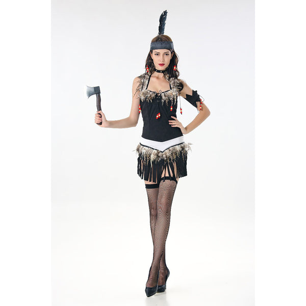 Women's Cosplay Native American Savage Costumes