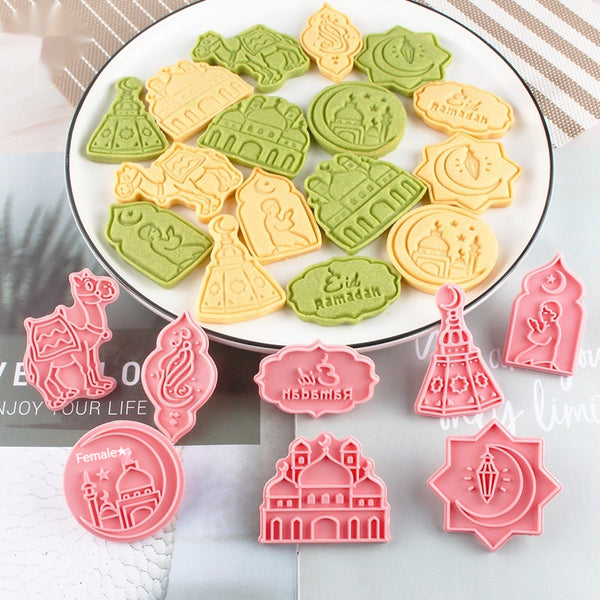 Cookie Mold 3d 3d Diy Plastic Suit Home Cake Cookie Press Type Baking Tool Cutter