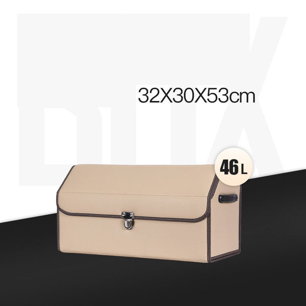 Multi-function Leather Folding Car Storage Box