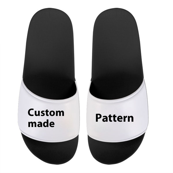 Couple Printed Fashionable Indoor Household One Word Slippers