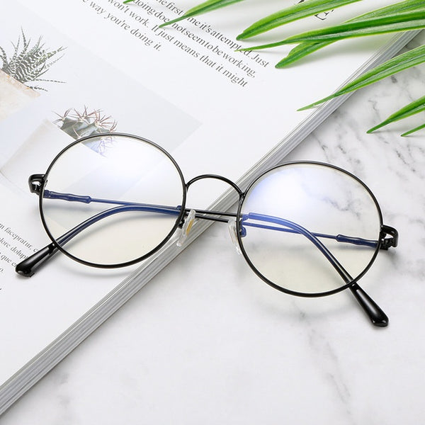 Round Anti Blue Light Glasses