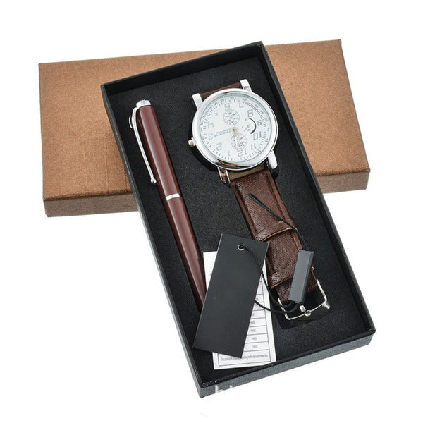 Quartz watch gift set