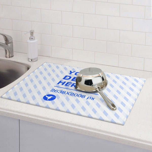 Large Kitchen Absorbent And Easy To Store Drying Pad