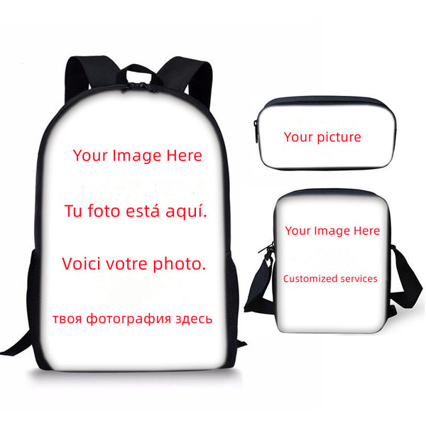 Customized Student Printed Backpack