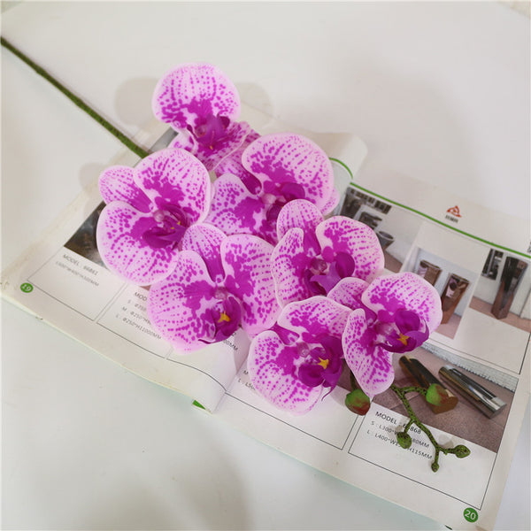 7 phalaenopsis artificial flowers