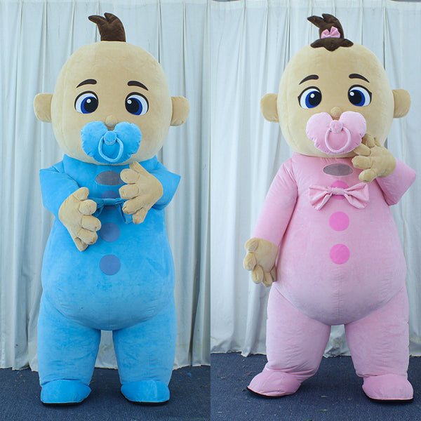 Inflatable Cartoon Doll Clothing Plush Inflatable Clothing