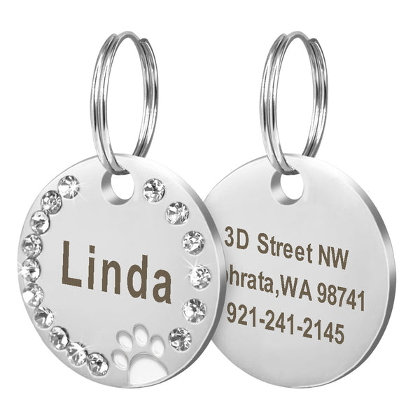 Customizable dog tags