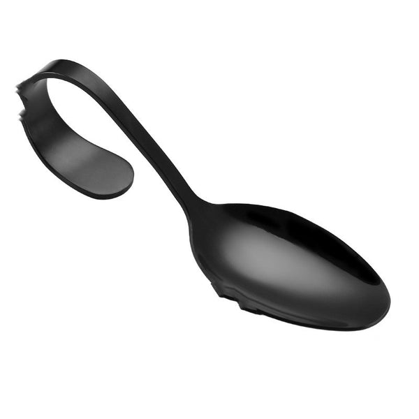 Serving spoon tableware curved handle spoon