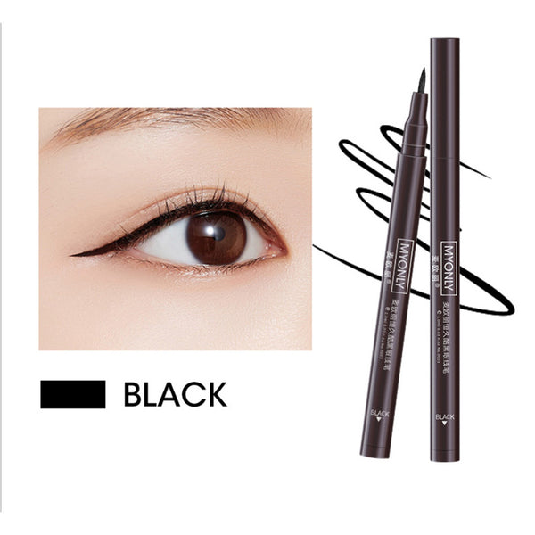 Quick-drying Black Eyeliner Waterproof Long-lasting Non-smudge Makeup Tool